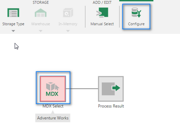 Opening the Configuration dialog