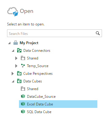 Select the new data source