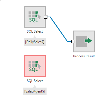 Select a connector link