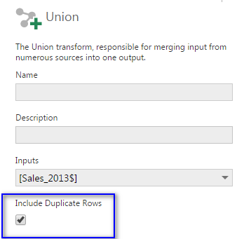 Include duplicate rows