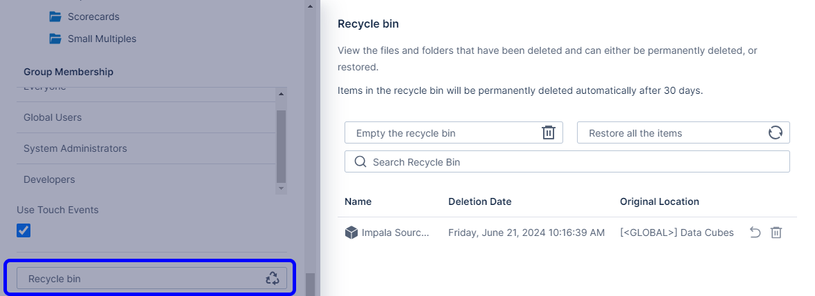 Recycle bin