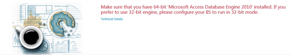 Symptom: Error after dropping Excel file to dashboard canvas.