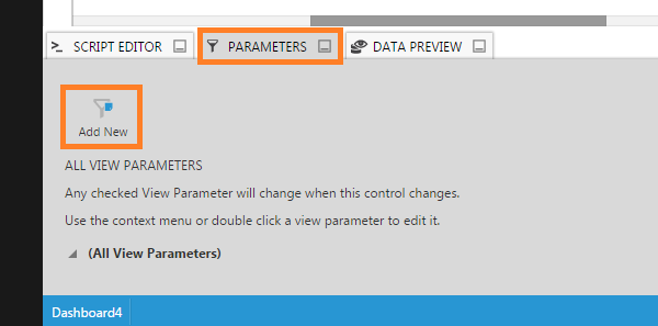 Add a new view parameter 