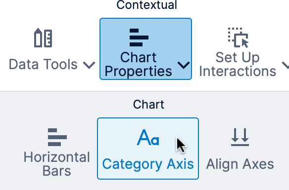 Switching to a categorical axis