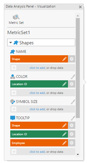Adding a column to the shapes' tooltips