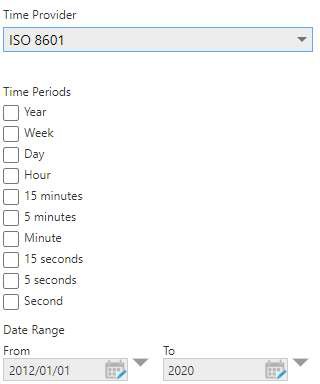 ISO 8607 calendar options