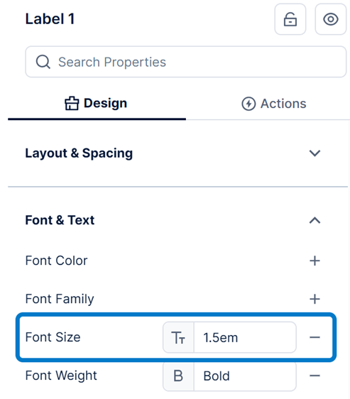 em-based font sizing