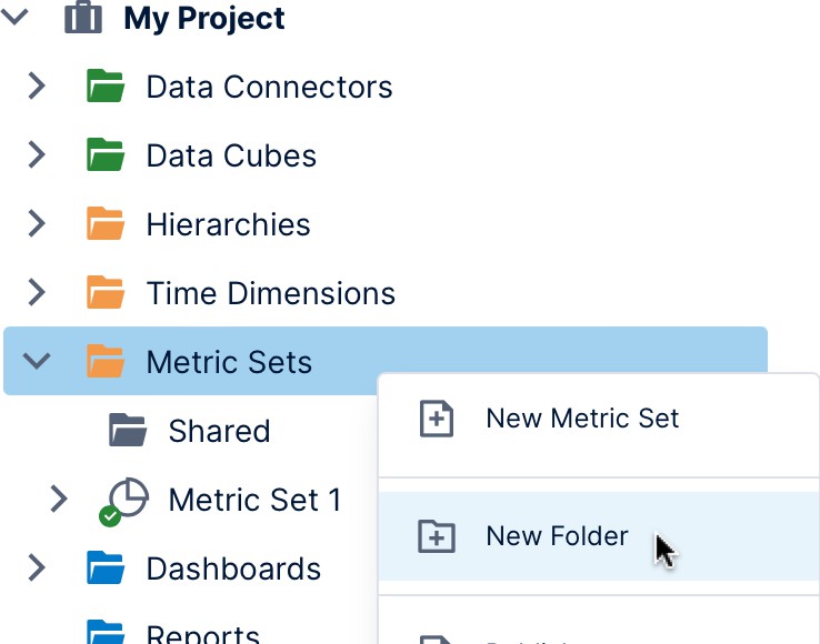 Create a new sub-folder 