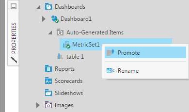 Click Promote