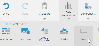 Add a separate axis