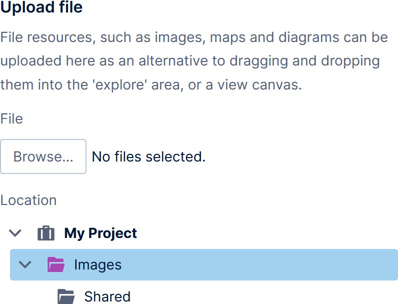 Click Choose Files