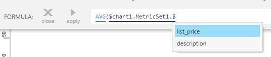 Select list_price