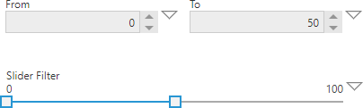 Numeric filter examples