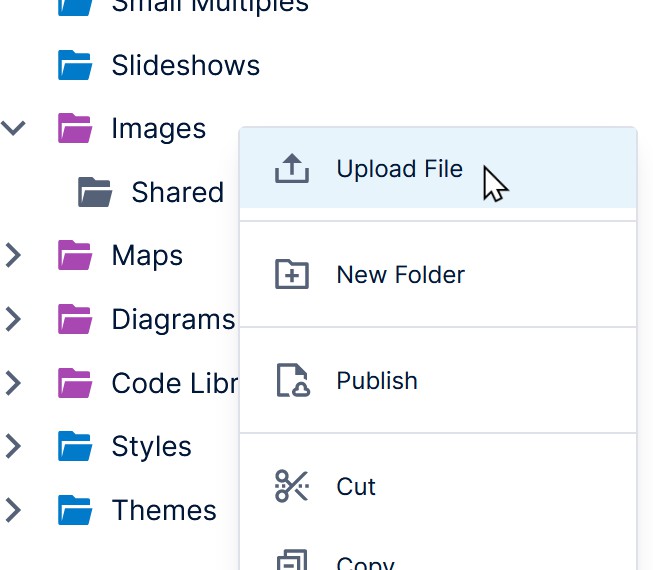 Click Upload File