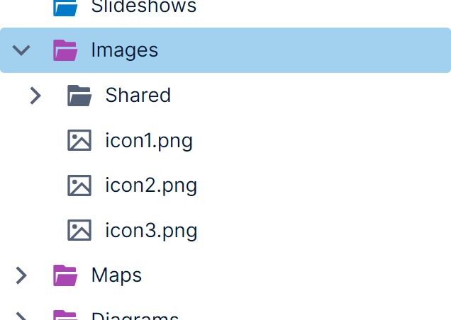 Uploaded images