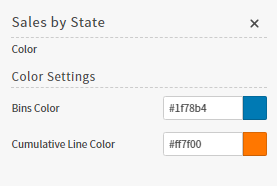 define the color properties for this visual