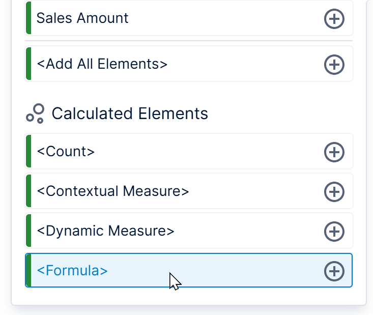 Click <Formula>