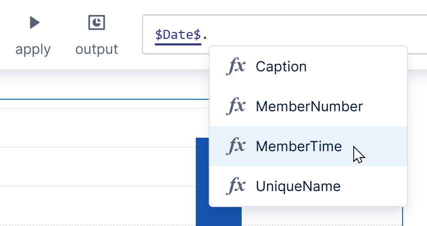 Accessing hierarchy member properties 
