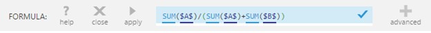 Using functions in a custom total formula 