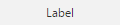 Sample label 