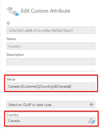 Select the value